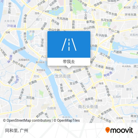 同和里地图