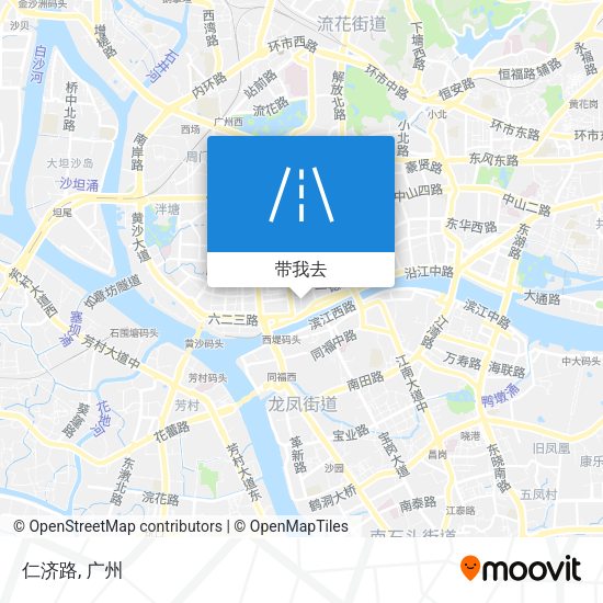 仁济路地图