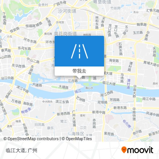 临江大道地图
