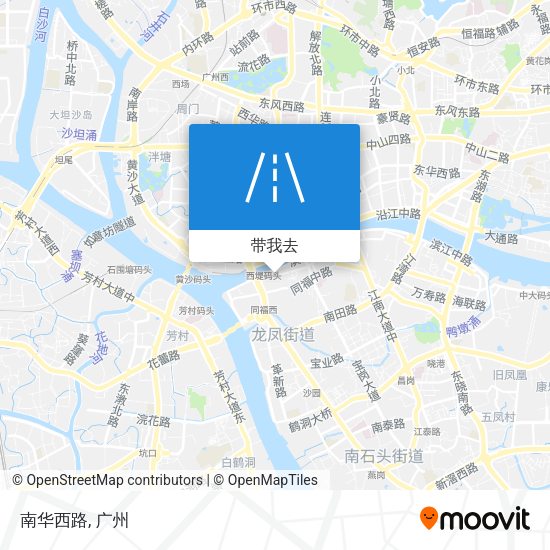南华西路地图