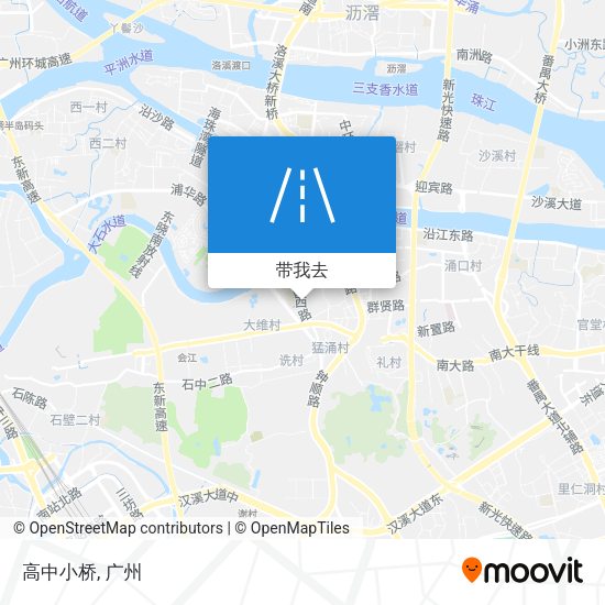 高中小桥地图