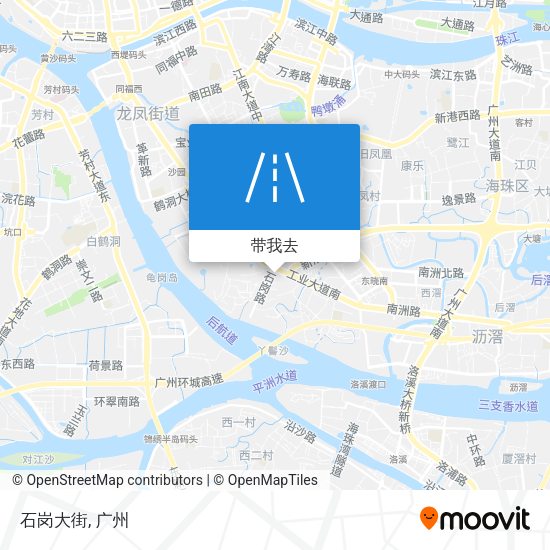 石岗大街地图