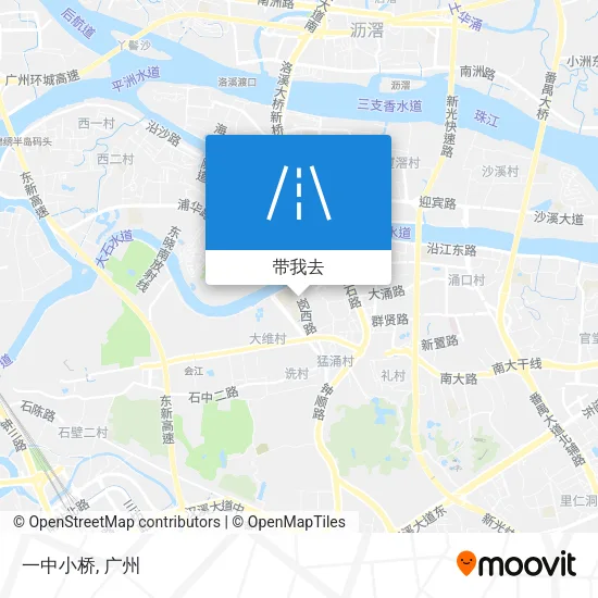 一中小桥地图