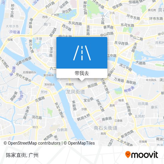 陈家直街地图