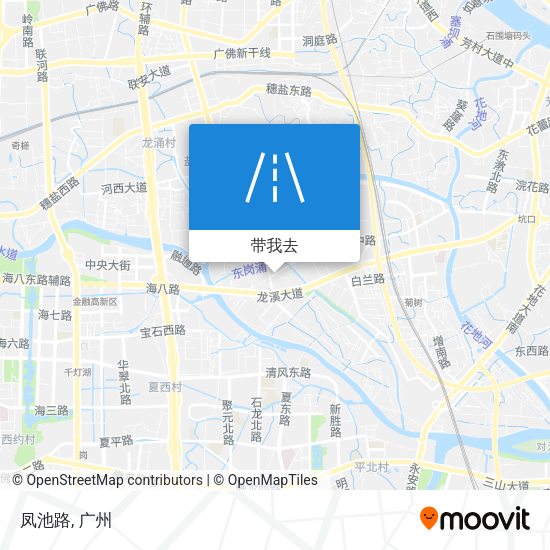 凤池路地图