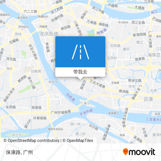 保康路地图
