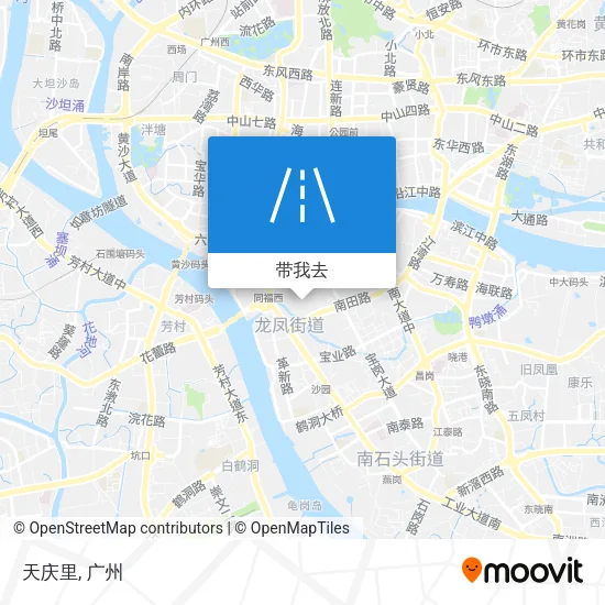 天庆里地图