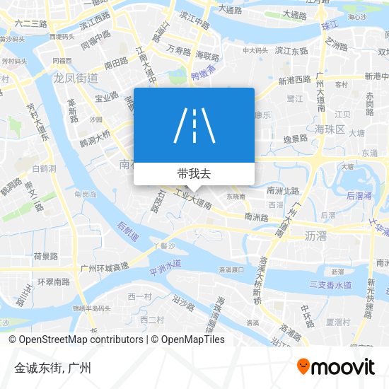 金诚东街地图