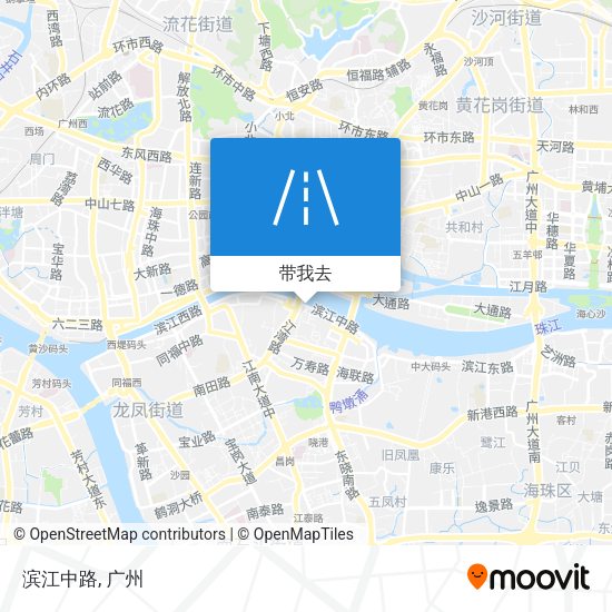 滨江中路地图