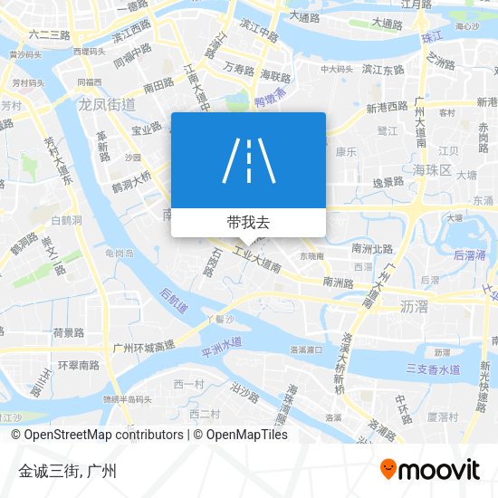 金诚三街地图