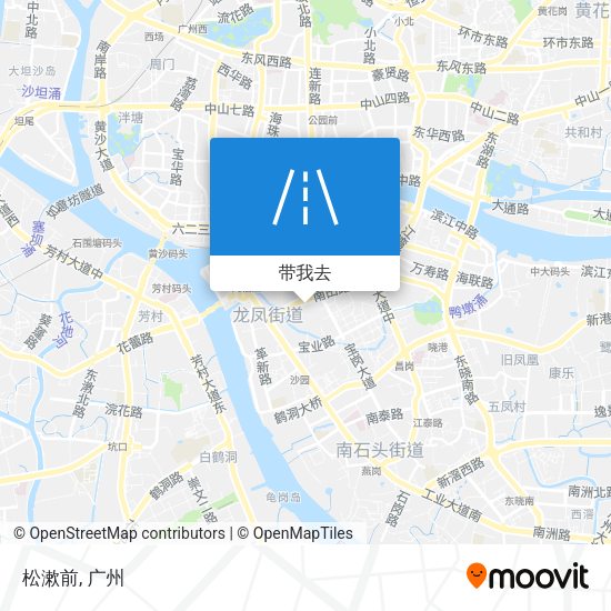 松漱前地图