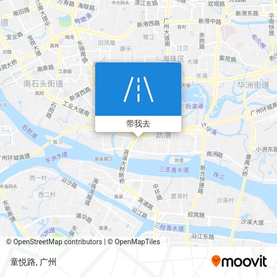童悦路地图