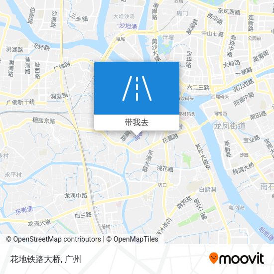 花地铁路大桥地图