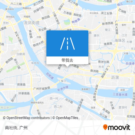 南社街地图