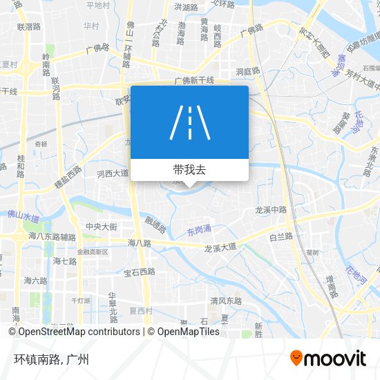 环镇南路地图