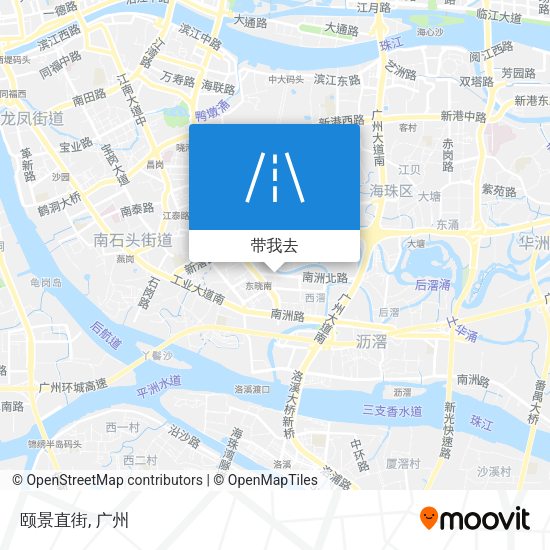颐景直街地图