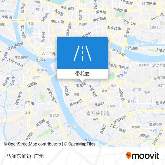 马涌东涌边地图