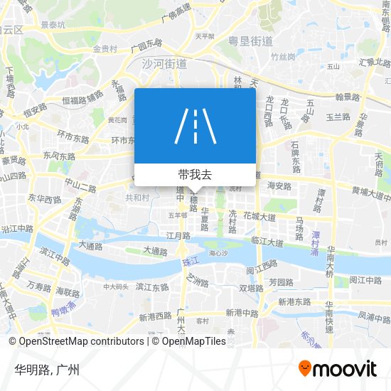 华明路地图