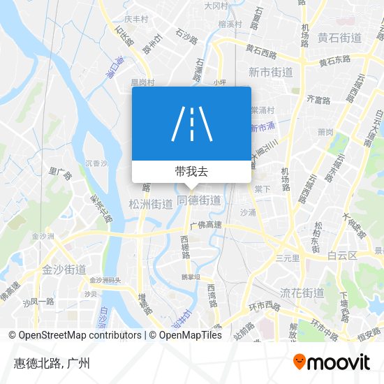 惠德北路地图