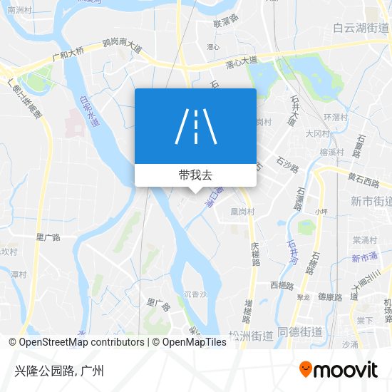 兴隆公园路地图