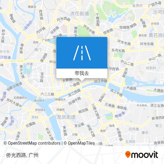 侨光西路地图