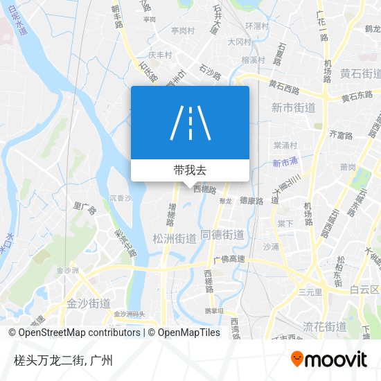 槎头万龙二街地图