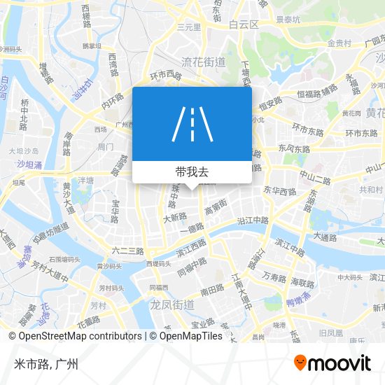 米市路地图