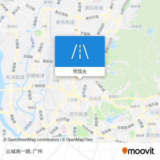 云城南一路地图