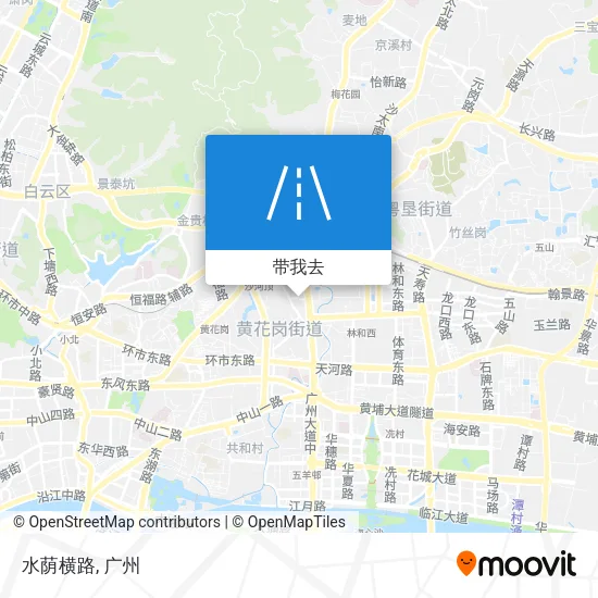 水荫横路地图