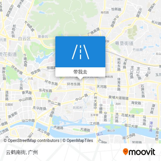 云鹤南街地图