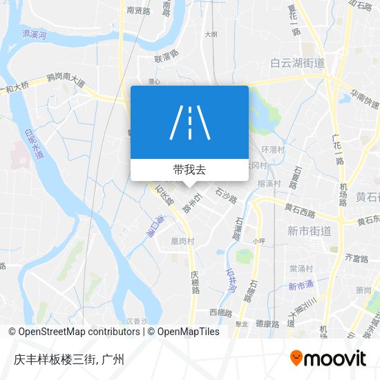 庆丰样板楼三街地图