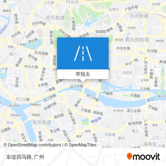 东堤四马路地图