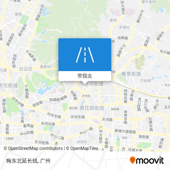 梅东北延长线地图