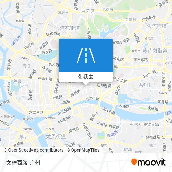 文德西路地图
