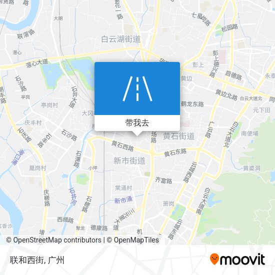 联和西街地图