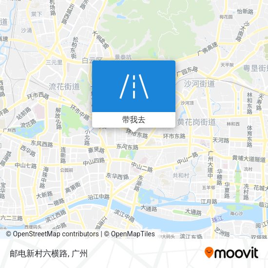 邮电新村六横路地图