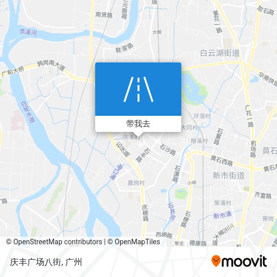庆丰广场八街地图