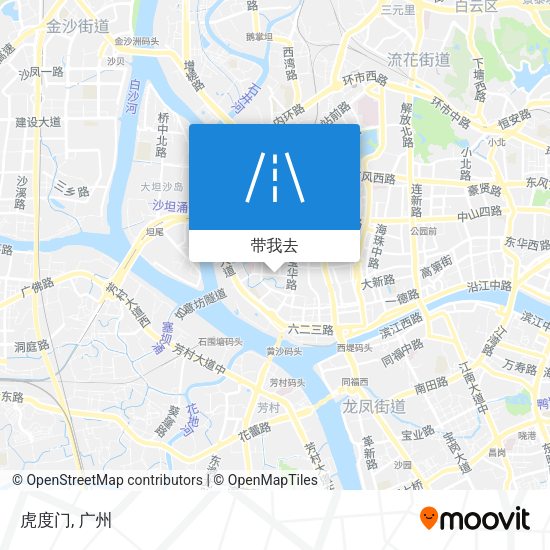 虎度门地图