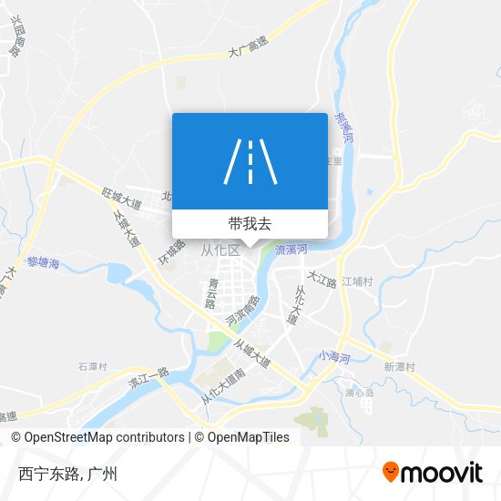 西宁东路地图