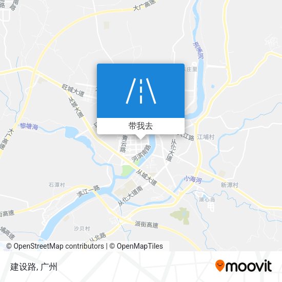 建设路地图