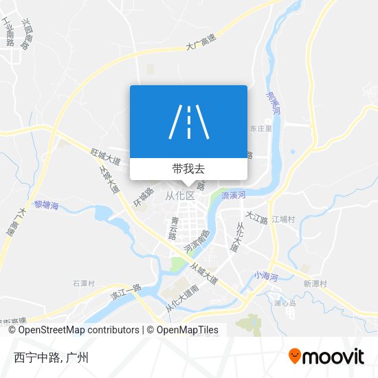 西宁中路地图