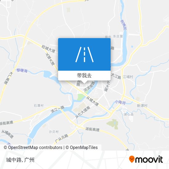 城中路地图