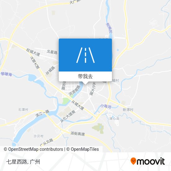 七星西路地图