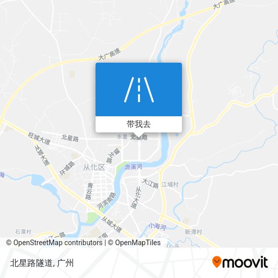 北星路隧道地图