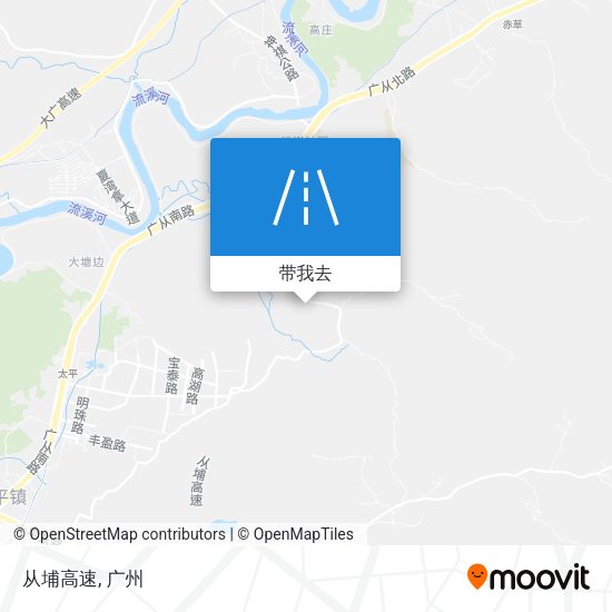从埔高速地图