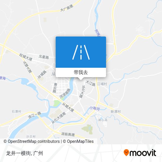 龙井一横街地图