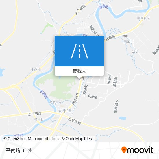 平南路地图