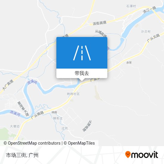 市场三街地图