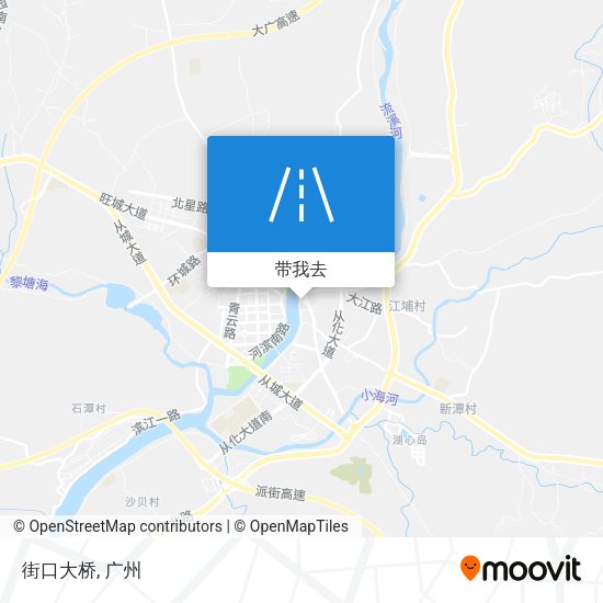 街口大桥地图