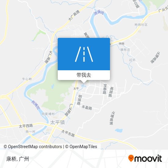 康桥地图